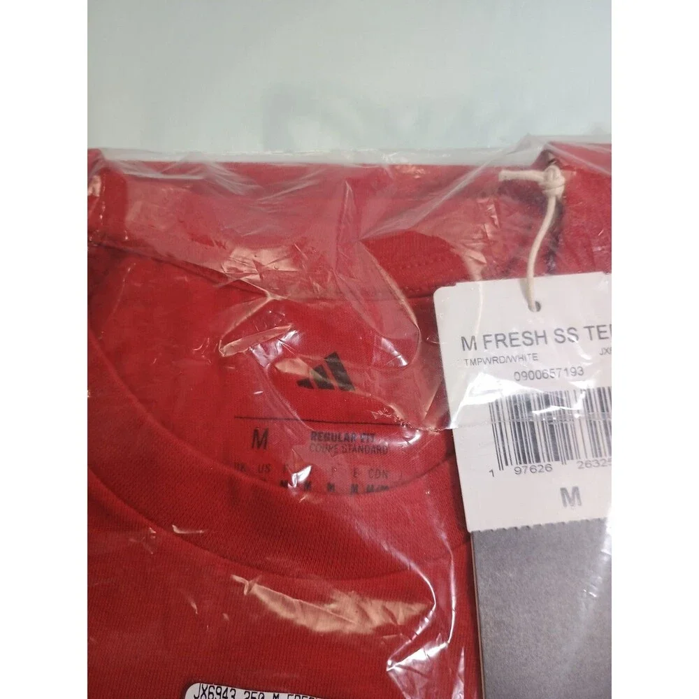 Adidas Fresh SS TEE Red T Shirt